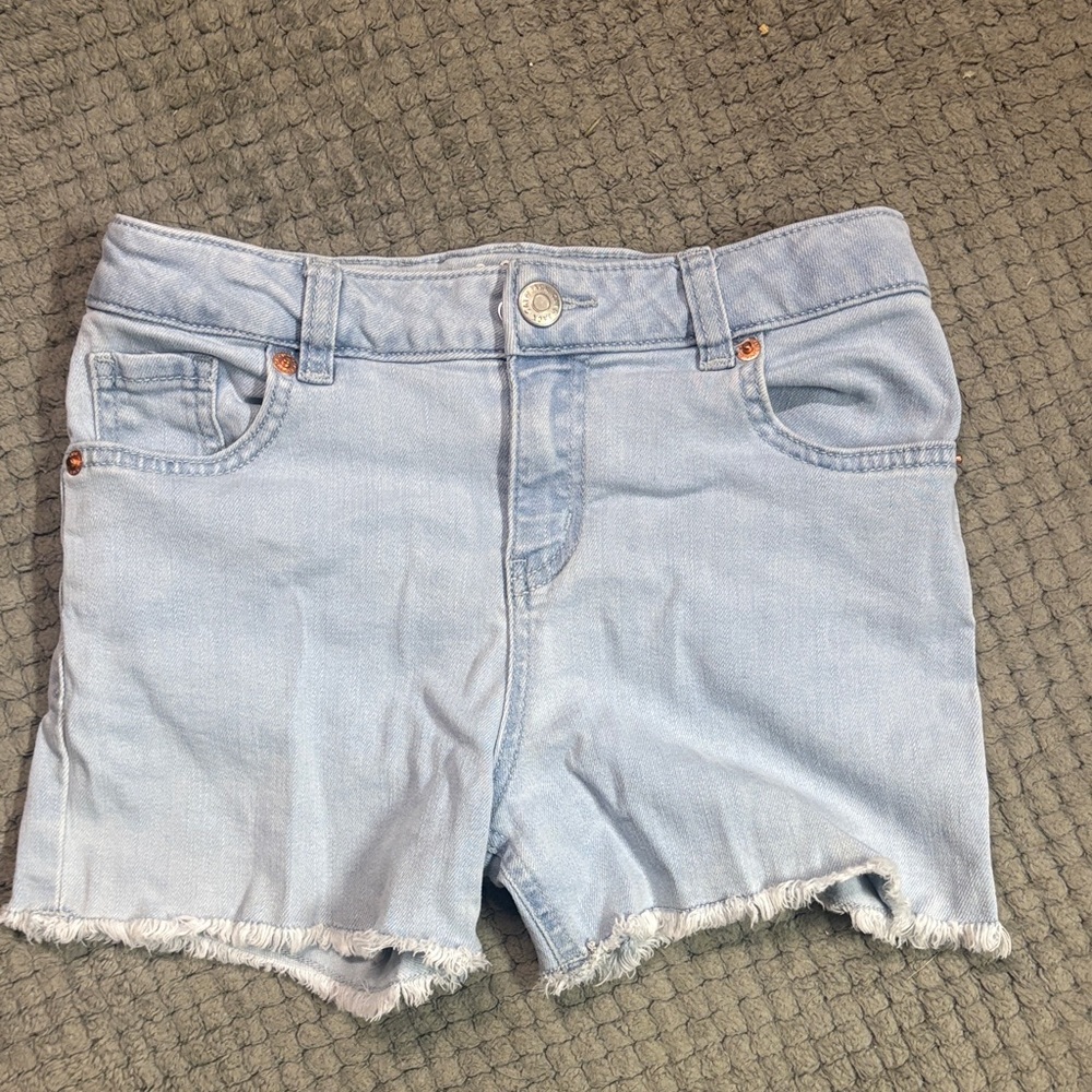 Light Blue Denim Girl’s Shorts